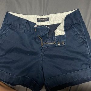 Navy blue banana republic shorts size 2